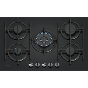 Neff T27PIQ4S0 N70 75cm 5 Burner Gas Hob, Black