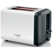 Bosch TAT3P421GB DesignLine Compact Toaster, 2 Slice, White