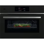 AEG TK8NK721T Compact Oven with Microwave Function, Black
