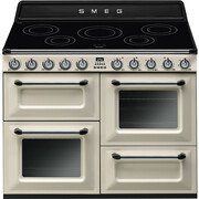 Smeg TR4110IP2 Victoria Cream 110cm Induction Range Cooker, A Rated