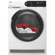 AEG TR728CT4B Exclusiv Heat Pump Tumble Dryer, 8kg, White, A++ Rated
