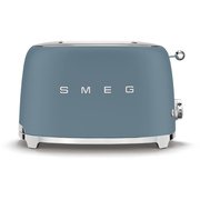 Smeg TSF01SBMUK Retro Toaster, 2 Slice, Blue