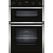 Neff U1ACE5HN0B N50 Built-In Electric Double Oven, Stainless Steel, A Rated