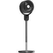 Vybra VS001-OFG Dual Height Tilt & Swing Oscillating Fan, Grey