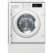 Neff W543BX2GB Integrated Washing Machine, 8kg, 1400 Spin, White, C Rated