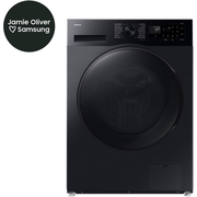 Samsung WD11DG5B15BBEU Series 5 AI Energy Washer Dryer, 11kg/6kg, 1400 Spin, Black, D Rated