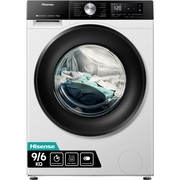 Hisense WD3S9043BW3 Washer Dryer, 9kg/6kg, 1400 Spin, White, D Rated