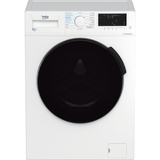 Beko WDL854431W Washer Dryer, 8kg/5kg, 1400 Spin, White, C Rated