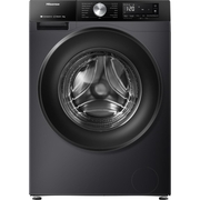 Hisense WF3S8043BB3 Washing Machine, 8kg, 1400 Spin, Black, A Rated