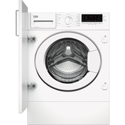 Beko WTIK72111 Integrated Washing Machine, 7kg, 1200 Spin, White, C Rated