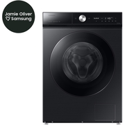 Samsung WW11DB8B95GBU1 Series 8 AI Energy Washing Machine, 11kg, 1400 Spin, Black, A Rated