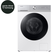 Samsung WW11DB8B95GHU1 Series 8 AI Energy Washing Machine, 11kg, 1400 Spin, White, A Rated