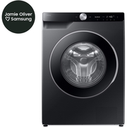 Samsung WW90DG6U85LBU1 Series 6 AI Energy Washing Machine, 9kg, 1400 Spin, Black, A Rated