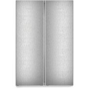 Liebherr XRFsf5225 American Fridge Freezer,  Non-Plumbed, Silver, D Rated
