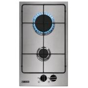 Zanussi ZGNN322X 2 Burner Gas Domino Hob, Stainless Steel