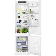 Zanussi ZNTN19ES1 Frost Free Integrated Fridge Freezer, Sliding Hinge, 70/30