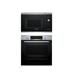 Bosch HQA534BS3B Series 4 Built-In Electric Single Oven, Stainless Steel, A+ Rated