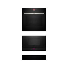 Bosch HBG7741B1B Serie 8 Built-In Electric Single Oven with Pyrolytic Cleaning, Black, A+ Rated