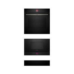 Bosch HBG7341B1B Series 8 Built-In Electric Single Oven, Black, A+ Rated