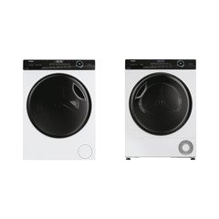 Haier HW90-B14959U1-UK Washing Machine, 9kg, 1400 Spin, White, A Rated
