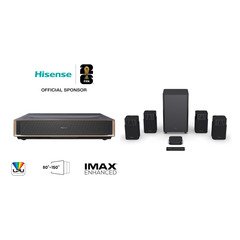 Hisense PT1  4K Smart Laser Cinema, 4K Ultra HD, Black