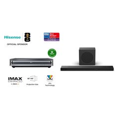 Hisense PX3-PRO 4K Smart Laser Cinema, 4K Ultra HD, Black
