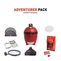 Kamado Joe KJ23NRHC Classic II - Stand-Alone, Red