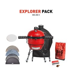 Kamado Joe BJ24RHC Big Joe II, Red