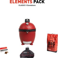 Kamado Joe KJ23NRHC Classic II - Stand-Alone, Red