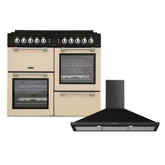 Leisure CK100G232C Cookmaster 100cm Gas Range Cooker, Cream, A+ Rated