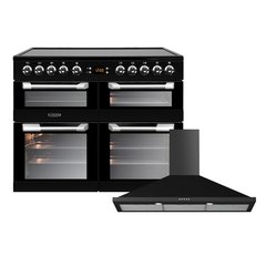 Leisure S100C510K Cuisinemaster 100cm Ceramic Range Cooker, Black, A Rated