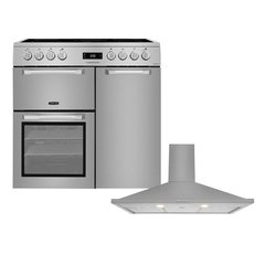 Leisure PR90C530X Cuisinemaster Pro 90cm Ceramic Range Cooker, Stainless Steel, A Rated