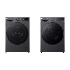 LG F4Y513GBLN1 Washing Machine, 13kg, 1400 Spin, Grey, A Rated