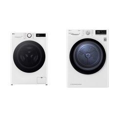 LG F4Y513WWLN1 Washing Machine, 13kg, 1400 Spin, White, A Rated