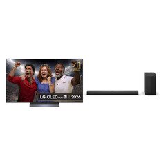 LG OLED55C66LB.AEK 55" OLED evo Smart Television, 4K Ultra HD, in bright and dark rooms, G Rated