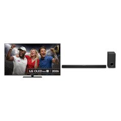 LG OLED65G66LS.AEK 65" OLED evo Smart Television, 4K Ultra HD, in bright and dark rooms, E Rated