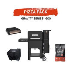 Masterbuilt MB20041423 Gravity Series 600 Digital Charcoal BBQ & Smoker, Black