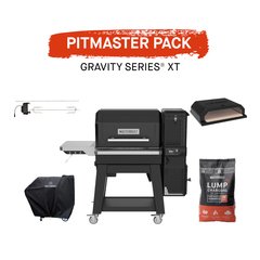 Masterbuilt MB20043024 Gravity Series XT Digital Charcoal BBQ & Smoker, Black