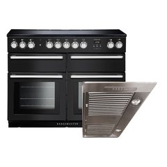 Rangemaster NEXSE110EICB/C 110cm Induction Range Cooker Nexus SE Charcoal Black / Chrome, A Rated