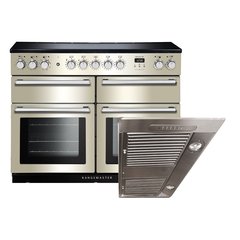 Rangemaster NEXSE110EIIV/C 110cm Induction Range Cooker Nexus SE Ivory / Chrome, A Rated