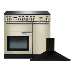 Rangemaster PROP90EICR/C 90cm Induction Range Cooker Professional Plus Cream / Chrome, A Rated