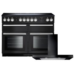 Rangemaster NEXSE110EICB/C 110cm Induction Range Cooker Nexus SE Charcoal Black / Chrome, A Rated