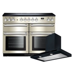 Rangemaster NEXSE110EIIV/C 110cm Induction Range Cooker Nexus SE Ivory / Chrome, A Rated