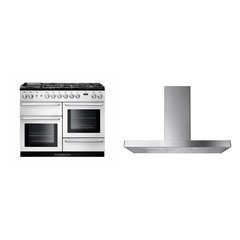 Rangemaster NEX110DFFWH/C 110cm Dual Fuel Range Cooker Nexus White / Chrome, A Rated