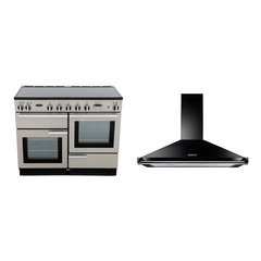 Rangemaster PROP110EISS/C 110cm Induction Range Cooker Professional Plus Stainless Steel / Chrome, A Rated