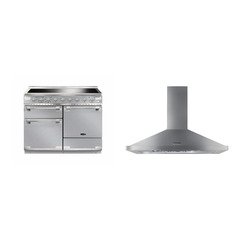 Rangemaster ELS110EISS 110cm Induction Range Cooker Elise Stainless Steel / Brushed Nickel, A Rated