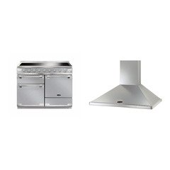 Rangemaster ELS110EISS 110cm Induction Range Cooker Elise Stainless Steel / Brushed Nickel, A Rated