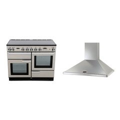 Rangemaster PROP110EISS/C 110cm Induction Range Cooker Professional Plus Stainless Steel / Chrome, A Rated