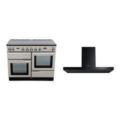 Rangemaster PROP110EISS/C 110cm Induction Range Cooker Professional Plus Stainless Steel / Chrome, A Rated