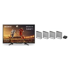 Sony KD32W800P1U W800 BRAVIA 32" LED HD Ready HDR Smart Android TV, Black, F Rated
